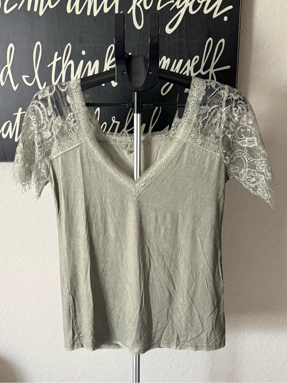 POL V-Neck Tee NWOT